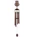 Arlmont & Co. Aerolyyn Owl Wind Chime Resin/Plastic | 38 H x 5.25 W x 3 D in | Wayfair 1E6F7A7076864DD284C59A6091300CFC