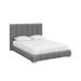 AllModern Vito Tufted Platform Bed Upholstered/Polyester in Gray | 47.5 H x 66.5 W x 88.25 D in | Wayfair A6060DE9464B44D3879688BCEDBC7C1E