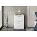 Latitude Run® Juliette 5 Drawer Chest Wood in White | 36 H x 26.375 W x 14.31 D in | Wayfair E928F1081528413489049E54205FC37D