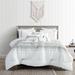 Foundry Select Laadan Luxury 7 Piece Comforter Set Polyester/Polyfill/Microfiber in Gray | Queen Comforter+2 Standard Shams+4 Throw Pillows | Wayfair