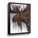Loon Peak® Brawny Bull Gallery Wrapped Canvas in Brown/Green | 10 H x 8 W x 2 D in | Wayfair 4CE0274289234BFEBB0BCC788653111E