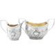 Sterling Silver Cream Jug and Sugar Bowl - Antique Victorian (1896)