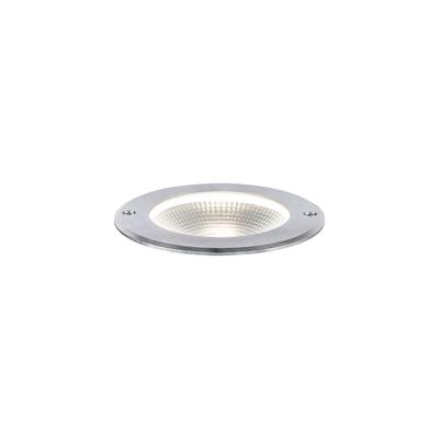 Paulmann LED Bodeneinbauleuchte Floor IP67 120mm 3000K 6W 580lm 230V Edelstahl Edelstahl#Aluminium 94387