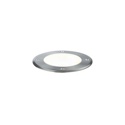 Paulmann Plug & Shine LED Bodeneinbauleuchte Floor Einzelspot IP67 3000K 6W 20° Silber 93908