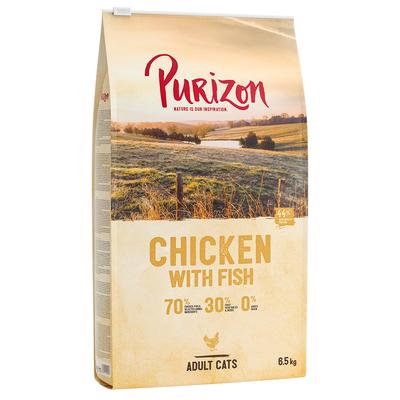 6.5kg Adult Chicken & Fish Grain-Free Purizon Dry Cat Food