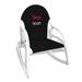 Children's Black Nebraska Huskers Personalized Rocking Chair