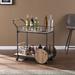 Pemton Reclaimed Wood Bar Cart by SEI Furniture in Natural