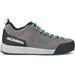 Scarpa Gecko Approach Shoes - Womens Mid Gray/Aqua 36.5 72602/352-MgryAqua-36.5
