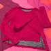 Nike Sweaters | Nike Sweatshirt | Color: Red | Size: L