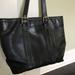 Coach Bags | Coach Leather Tote | Color: Black | Size: 11.5 X 12.5