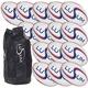 Lusum 15 x Munifex Ball Pack Breathable Ball Bag (Size 4)