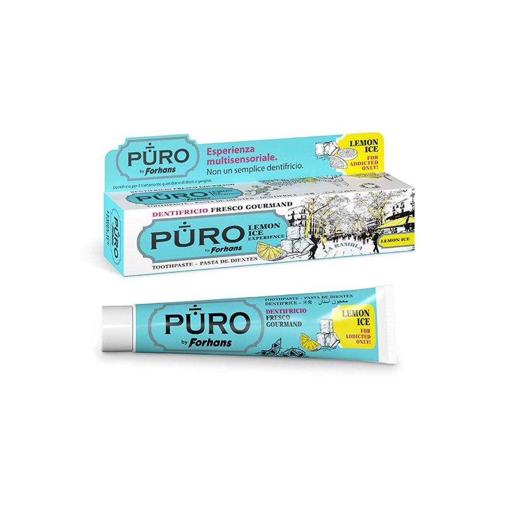 Forhans Puro Dentifricio Lemon Ice 75 ml