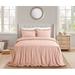 Chic Home Microfiber 7 Piece Coverlet Set Polyester/Polyfill/Microfiber in Pink/Yellow | King | Wayfair BQS36520-BIB-WR