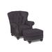 Club Chair - Leathercraft Conner 40" Wide Tufted Full Grain Leather Club Chair Genuine Leather in Black | 40 H x 40 W x 39 D in | Wayfair