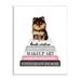 Stupell Industries Trendy Pomeranian Yorkie Dog Small Pet Fashion Stack Gray Farmhouse Oversized Rustic Framed Giclee Texturized Art By Amanda Green | Wayfair
