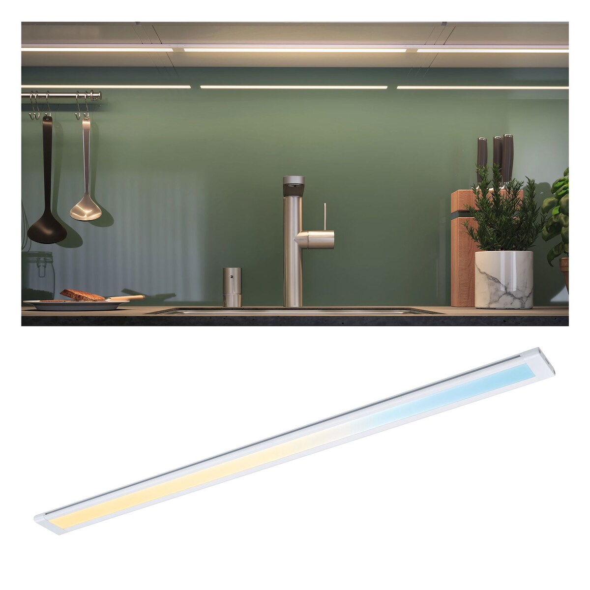 Paulmann Clever Connect LED Spot Border Tunable White 7,3W Weiß matt 99963 Image