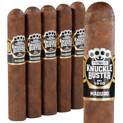 Punch Knuckle Buster Maduro Robusto - Pack of 5