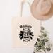 East Urban Home Personalized Canvas Picnic Tote Bag Service for 1 Cotton Canvas | 15.75 H x 15 W x 2.75 D in | Wayfair