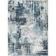 Tapis Abstrait Moderne Bleu/Gris/Beige 160x220