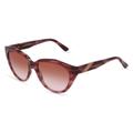 Emporio Armani EA4178 Damen-Sonnenbrille Vollrand Butterfly Acetat-Gestell, pink