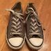 Converse Shoes | Converse Low Top Canvas Sneakers Grey & White Size 8 | Color: Gray/White | Size: 8