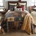 Brown Bear Cabin Mini Quilt Set Multi Warm, Full / Queen, Multi Warm