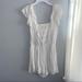 American Eagle Outfitters Pants & Jumpsuits | Nwt American Eagle Outfitters White Ruffle Romper Size S | Color: White | Size: S