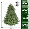 9-ft. Centerville Pine Christmas Tree - Fraser Hill Farm FFCV090-0GR