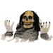 3.25-ft. Groundbreaker Skeleton, Indoor/Covered Outdoor Halloween Decoration, Blue LED Lights, Battery-Operated, Blair - Haunted Hill Farm HHFJBRDE-2S