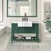 ZACHVO 48" Single Bathroom Vanity Base Only Wood/Solid Wood/Manufactured Wood in Green | 33 H x 48 W x 20 D in | Wayfair DLZ-BV-G
