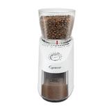 Capresso Infinity Plus Electric Conical Burr Coffee Grinder Plastic in White | 11.25 H x 5 W x 7.75 D in | Wayfair 570.02