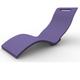 Serendipity - Chaise Longue Effet Pierre Ergonomique, Violet (S010/4005) - Arkema Design