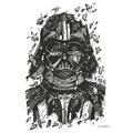 Poster d'Art Star Wars Dark Vador Dessin - 50 x 70 cm