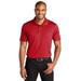 Port Authority K863 C-FREE Performance Polo Shirt in Rich Red size XL | Recycled Polyester