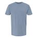 M&O 6500M Men's Vintage Garment-Dyed T-Shirt in Blue Jean size Small | Cotton