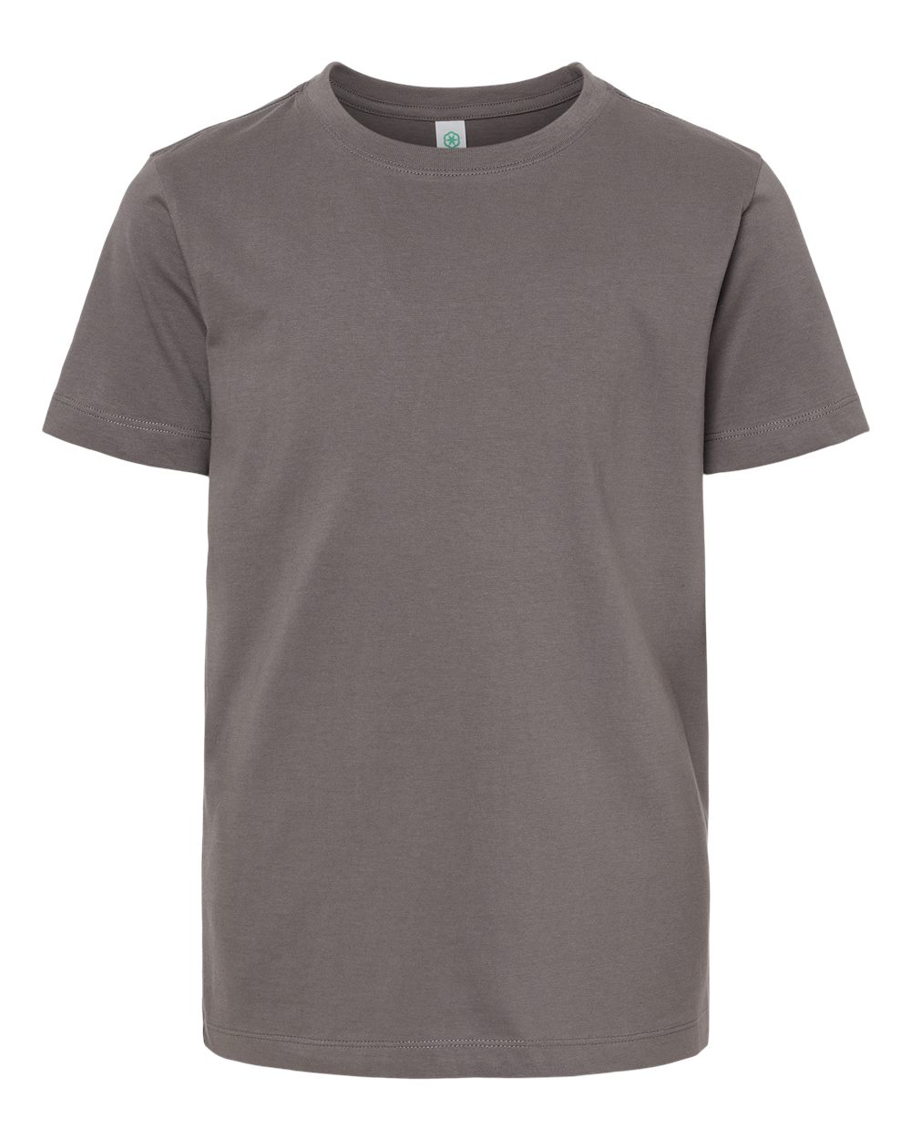 SoftShirts 402 Youth Organic T-Shirt in Graphite Grey size Large | Cotton