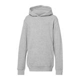 J America JA8880 Youth Triblend Fleece Hooded Sweatshirt in Grey size Large | Cotton/Polyester/Rayon 8880