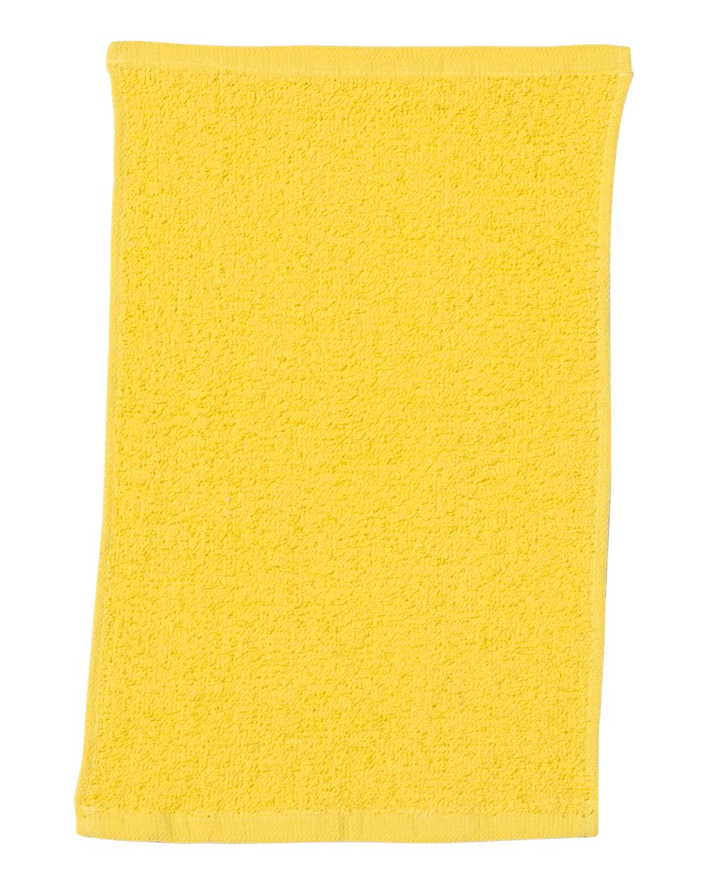 Q-Tees Q00T18 Budget Rally Towel in Yellow | Cotton Terry Velour T18