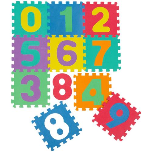 Baby Puzzlematte Kinder Spielmatte EVA Krabbelmatte Babymatte Bodenmatte Zahlen