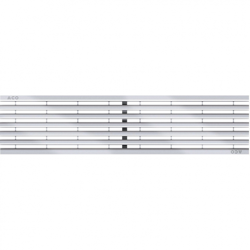 ACO Self Längsprofilrost für Entwässerungsrinnen, 1,0 m, Edelstahl Image