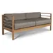 HiTeak Furniture SoHo Teak Outdoor Sofa - HLB1959C-CC