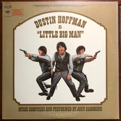Columbia Art | John Hammond Dustin Hoffman Little Big Man Original Soundtrack Vinyl Lp '71 | Color: Black/Gold | Size: 12" 33 1/3 Rpm