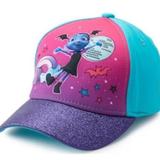 Disney Accessories | Blue Disney's Vampirina Cap Baseball Girls Kids Children Summer Hat Adjustable | Color: Blue/Purple | Size: Toddler