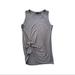 Athleta Tops | Athleta Ruched Bunched Side Sleeveless Athletic Top | Color: Gray | Size: S