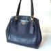 Coach Bags | Authentic Coach Minetta Crossbody Crossgrain Leather Navy | Color: Blue | Size: Os