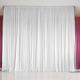 White Backdrop Curtain 20x10ft Wedding Party Photography Background White Ice Silk large Backdrop Curtain Decoration for Studio,Birthday,Baby Shower,Prom,Event Parties