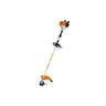 Stihl - Débroussailleuse FS120R, 30,8CC, 1,3 KW/1,8 cv, poids 6,0 kg, pour herbe tenace avec