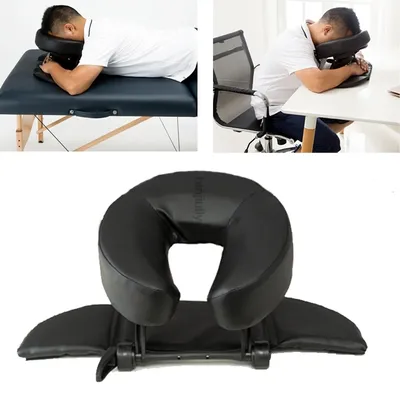 Kit de massage de luxe pour la maison repose-sauna réglable oreiller pour le visage massage à