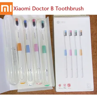 Xiaomi-Méthode de basse à dents Doctor B fil de brosse boîte de voyage incluse livres oraux pour