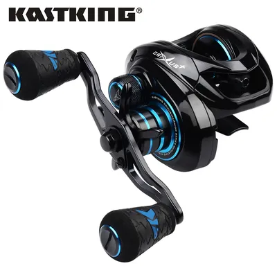 KastKing-Moulinet de pêche en eau douce Crixus 7 + 1BB 8kg Max Drag 206g Super léger